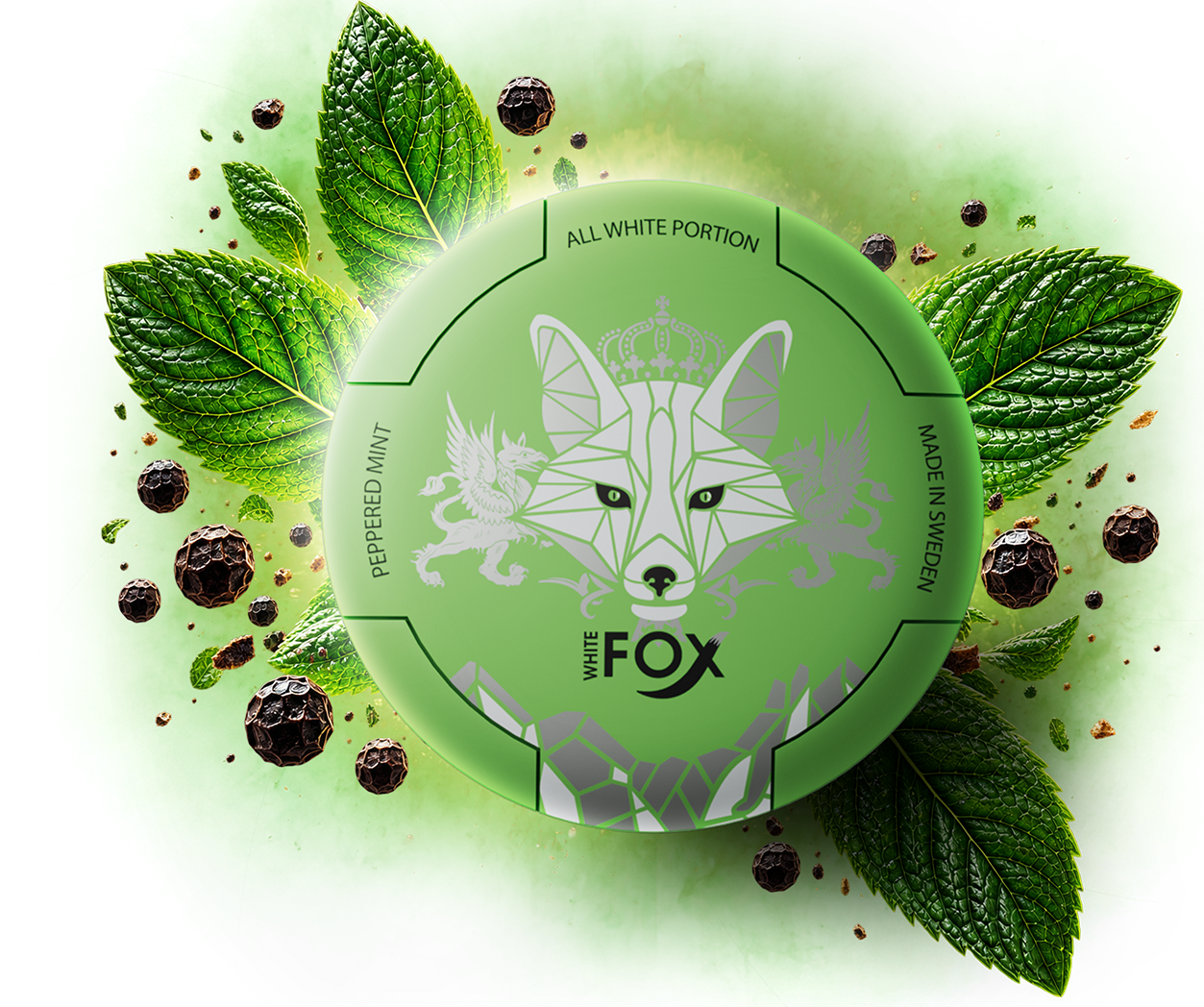 White Fox Peppered Mint